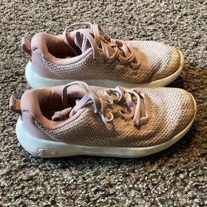 Pink Under Armour shoes